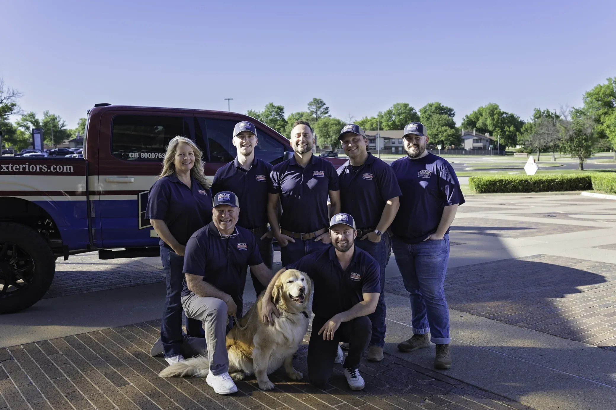 Keller Exteriors Team Dog Portraits 2P3A0588